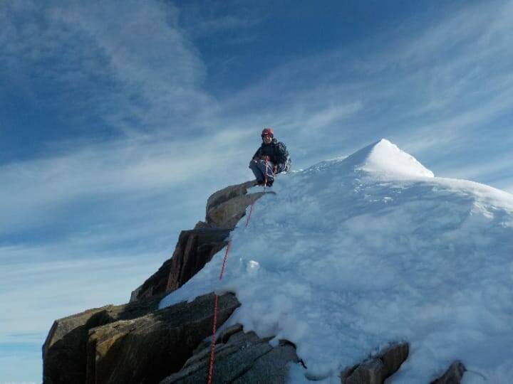 L’alpinista imperiese Stefano Sciandra scala la Nordend