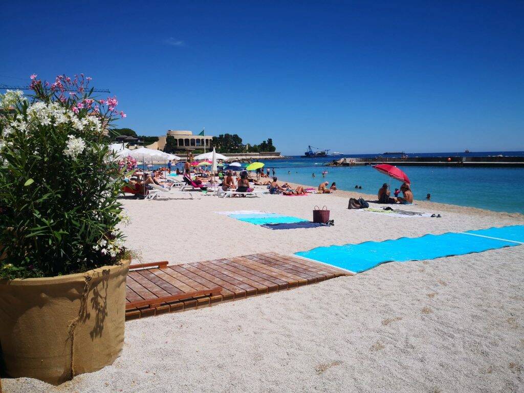 Spiaggia a Monaco