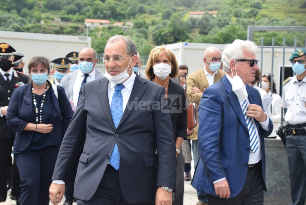 Visita ministero dell'Interno a Ventimiglia