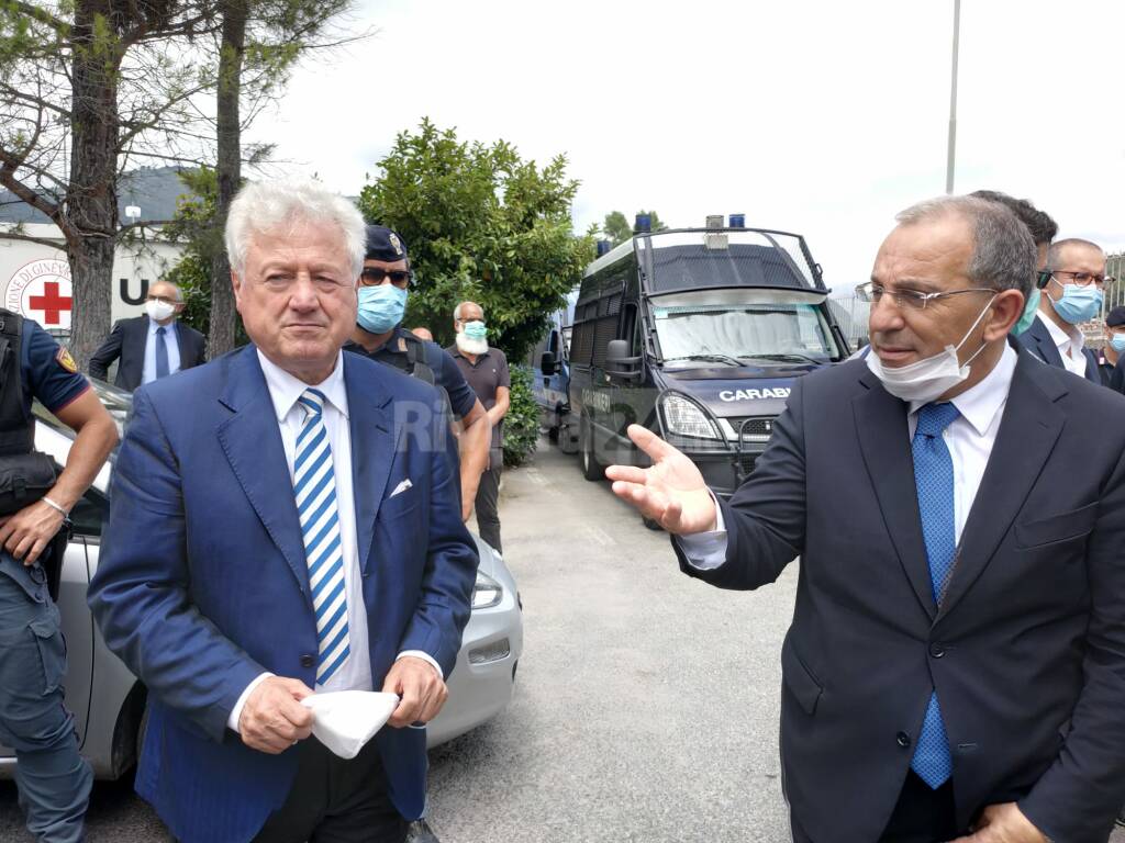 Visita ministero dell'Interno Ventimiglia