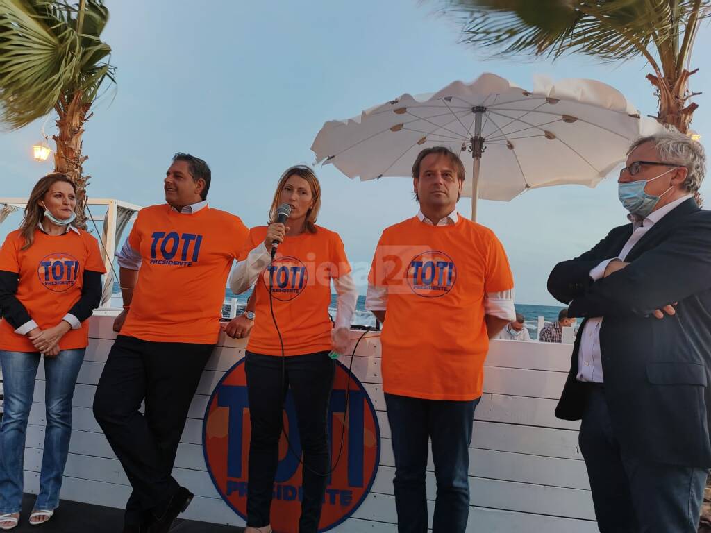 Cambiamo con Toti Presidente candidati Imperia