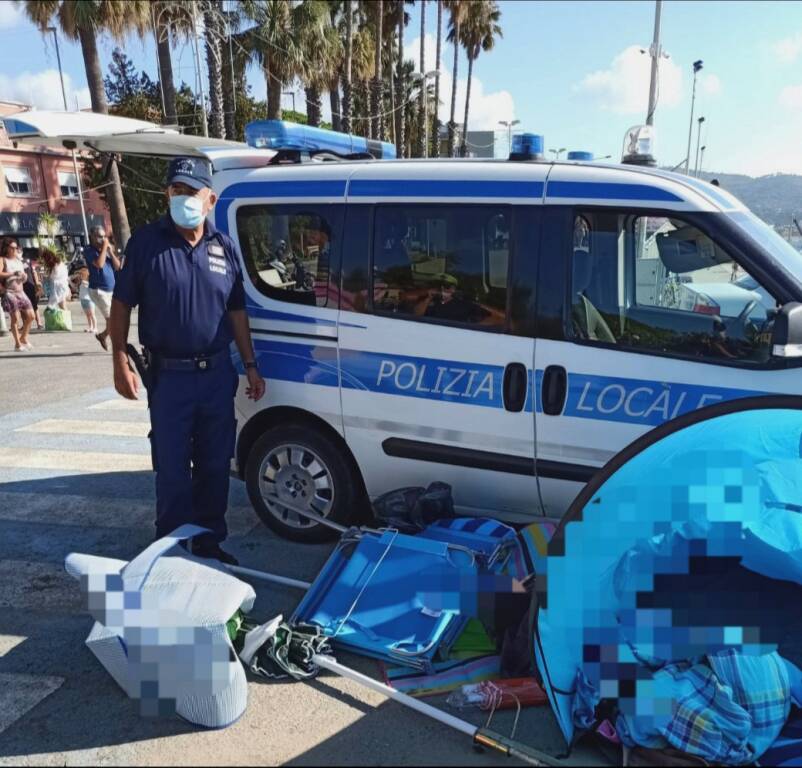 blitz anti covid vigili diano marina