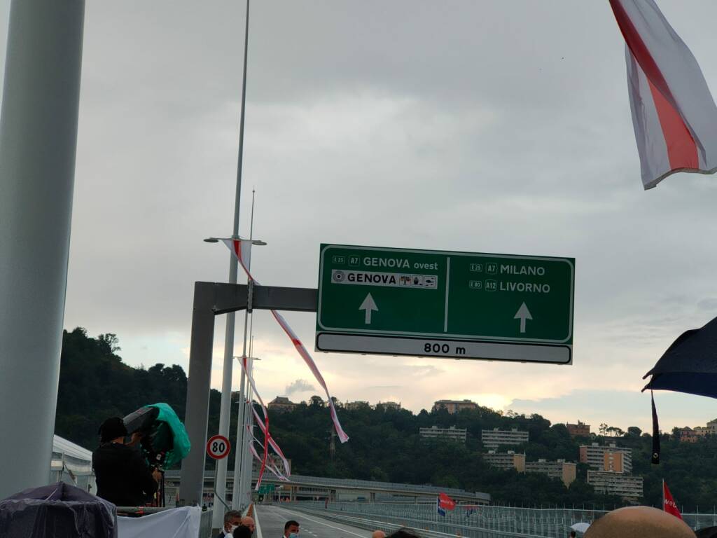 riviera24 - inaugurazione ponte genova