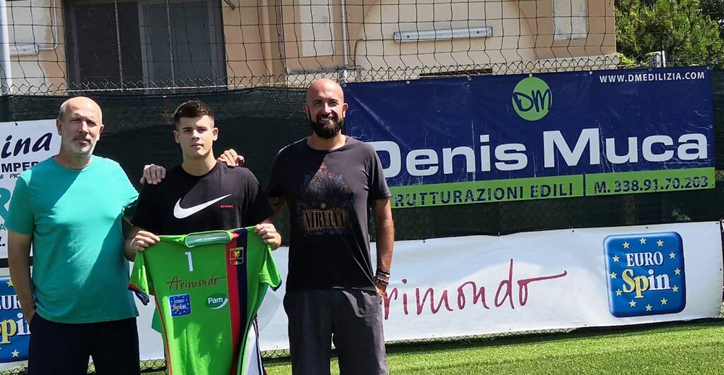 Mattia Meda ritorna alla Golfo Dianese 1923, confermato il prestito del portiere classe 2001