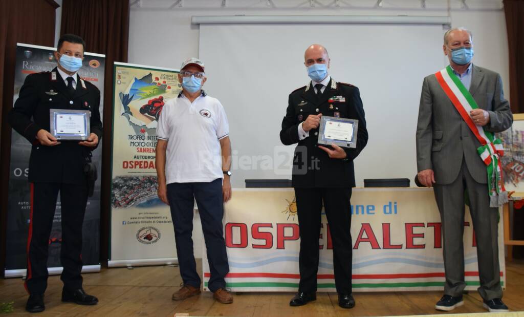 Ospedaletti premia Carabinieri 