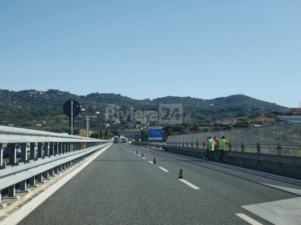 Riviera24- autostrada cantieri