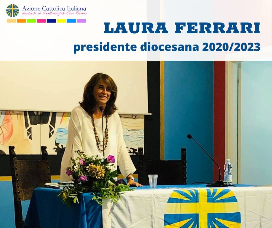 Vallecrosia, Laura Ferrari confermata presidente diocesana