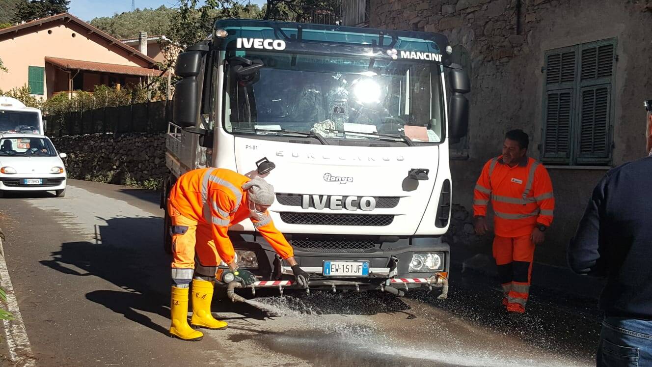 Maltempo, i danni a Badalucco