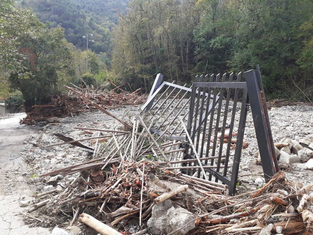 riviera24 - Ceriana, alluvione in località Bellando