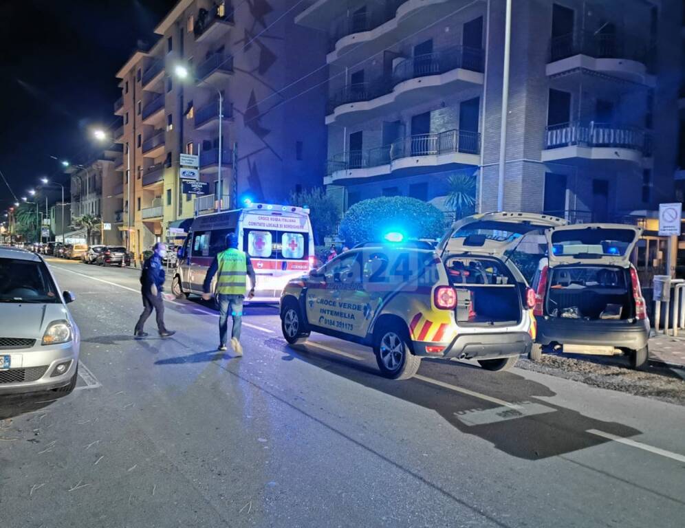 incidente aurelia bordighera