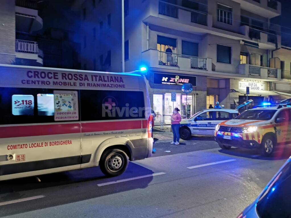 incidente aurelia bordighera