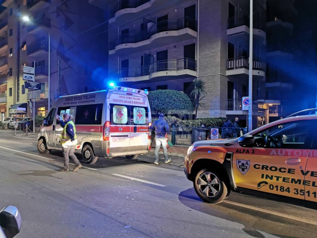 incidente aurelia bordighera