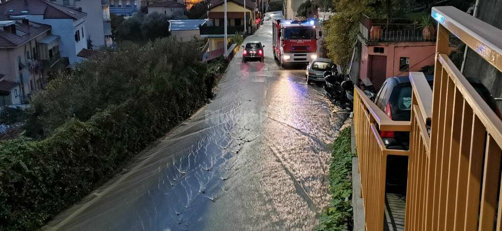 Esplode acquedotto per Bussana