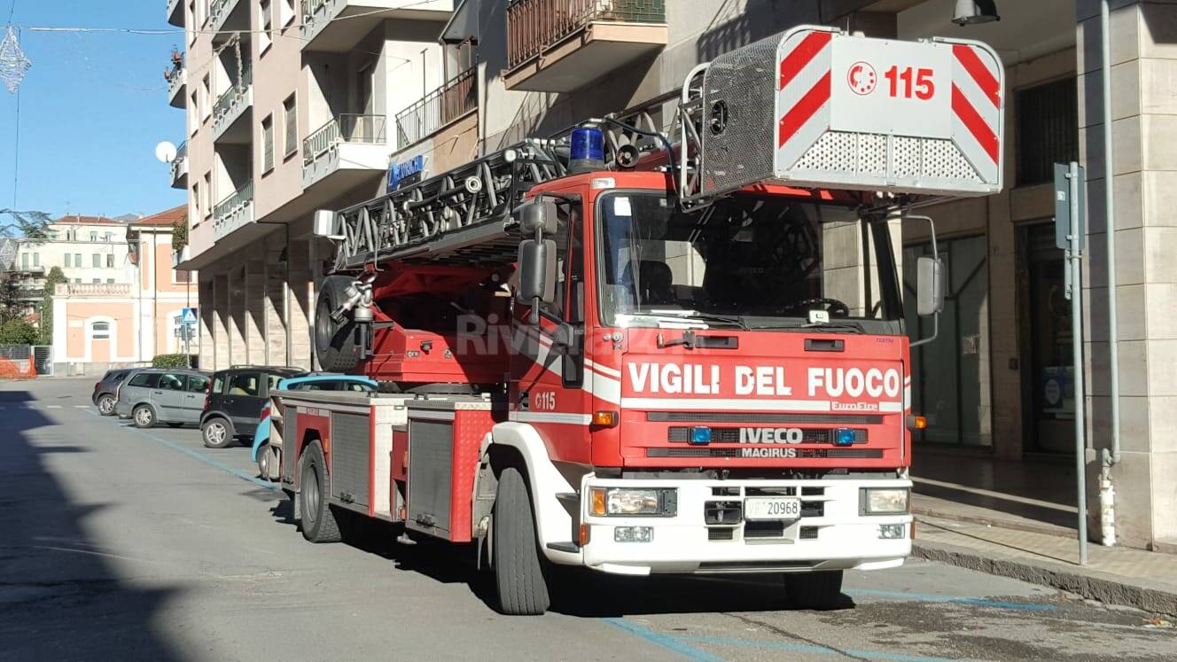 vigili del fuoco via berio imperia 