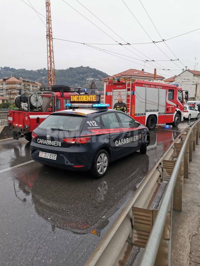 incidente ventimiglia nervia carabinieri grifo