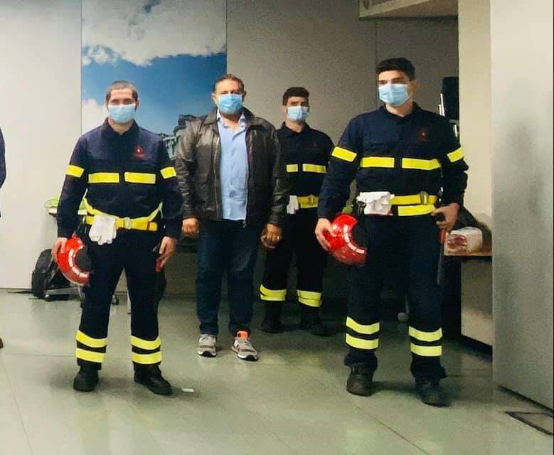 Santa Barbara, Toti: «Vigili del fuoco rischiano la loro vita per salvare la nostra, la Liguria vi ringrazia»