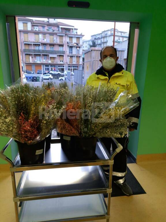 "Imperia rinasce con un fiore"