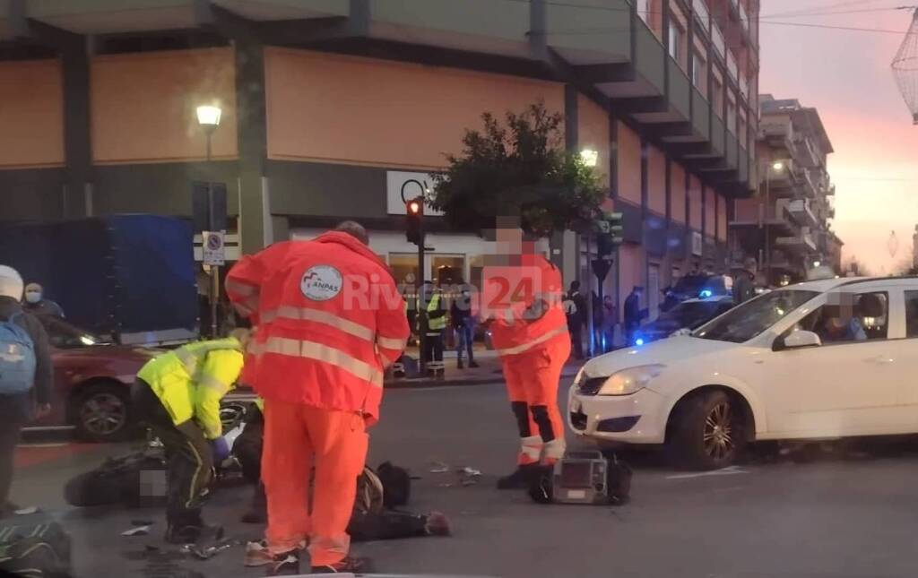 incidente corso genova ventimiglia