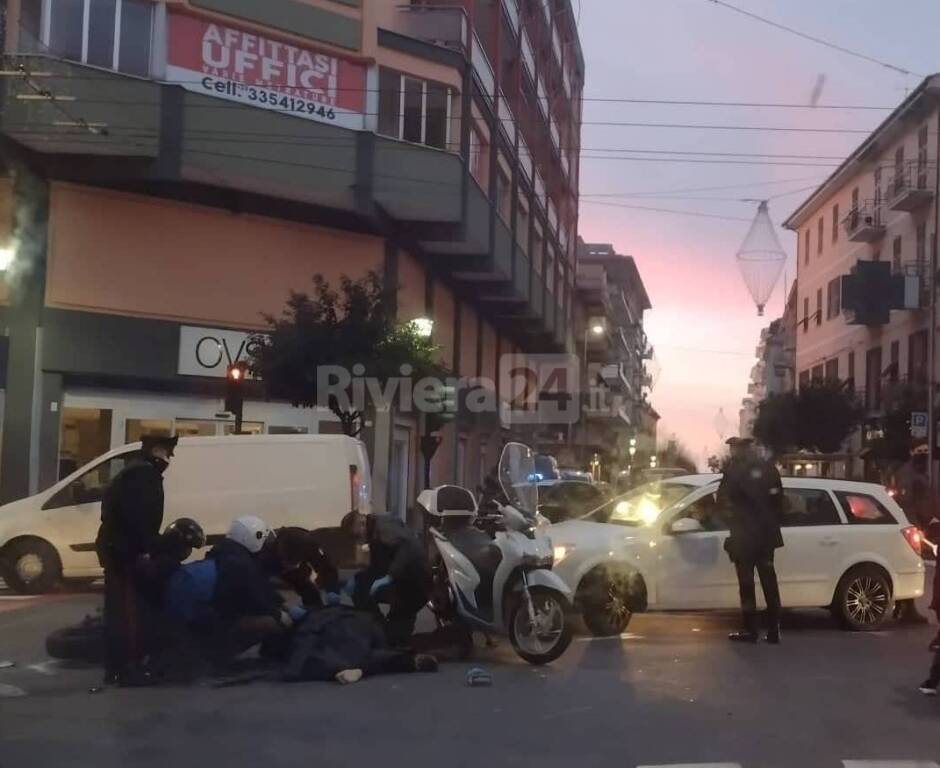 incidente corso genova ventimiglia