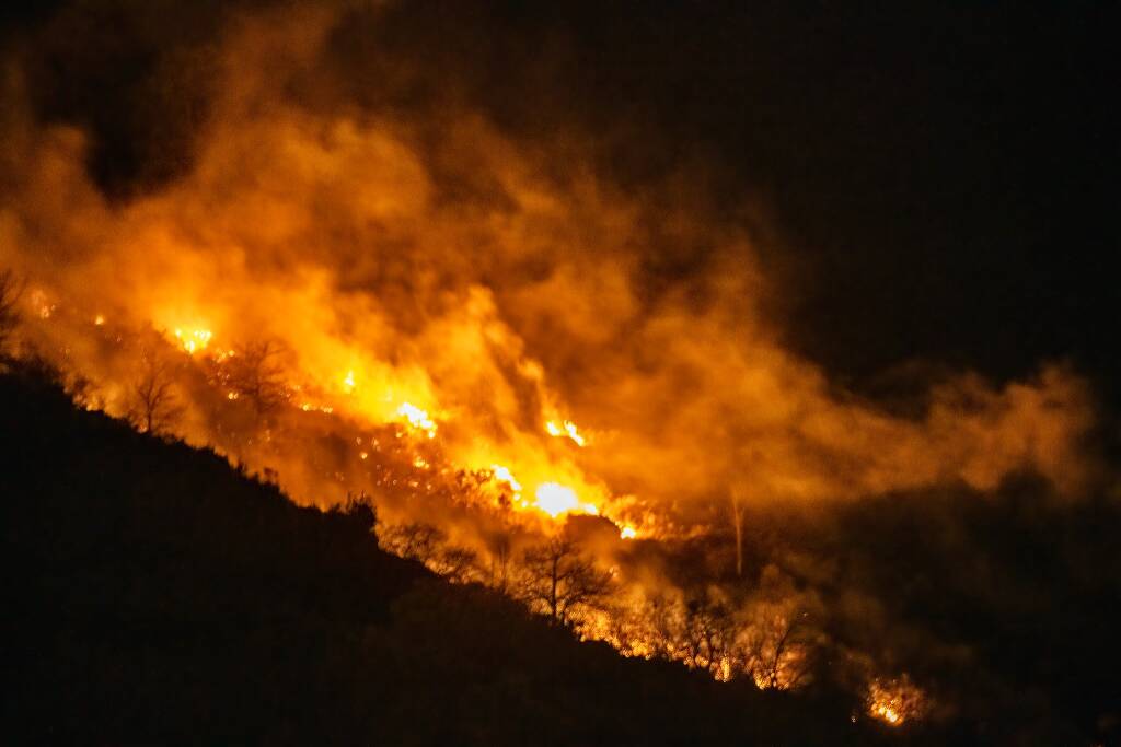 Incendio San Giacomo Sanremo