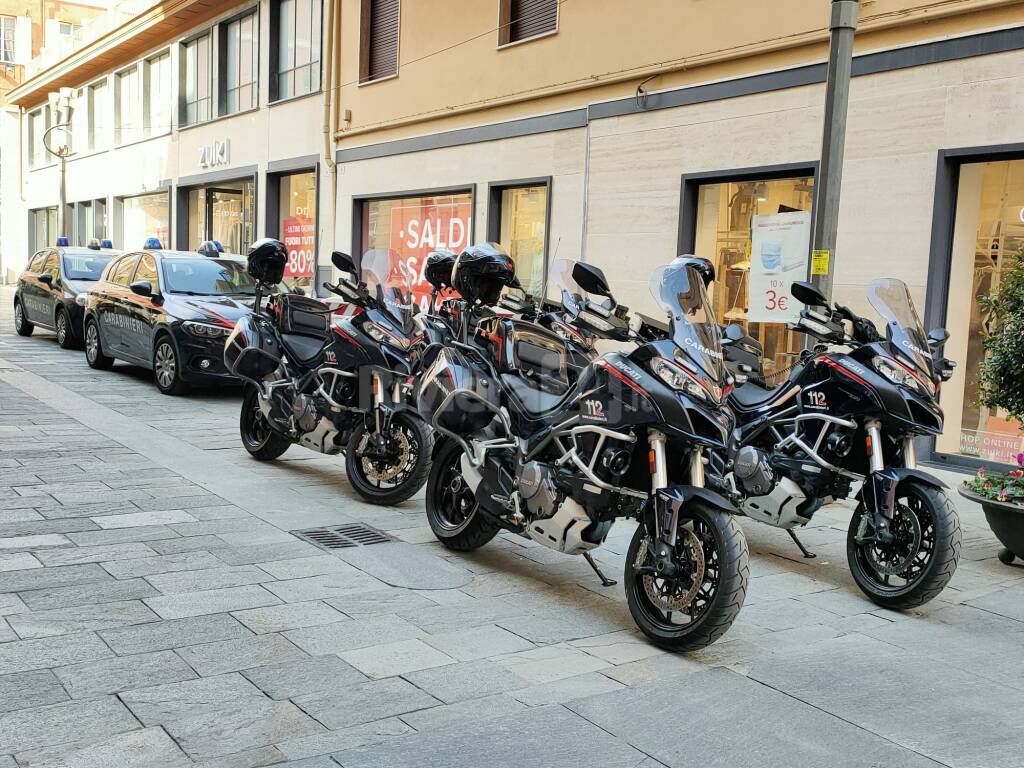 Festival sicuro, “scendono in pista” le Ducati dei carabinieri