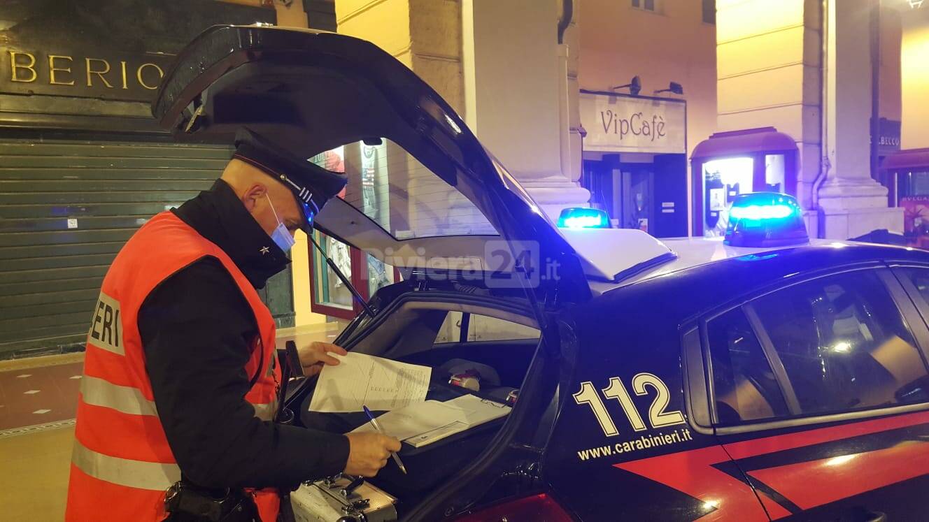 controlli anticovid carabinieri 