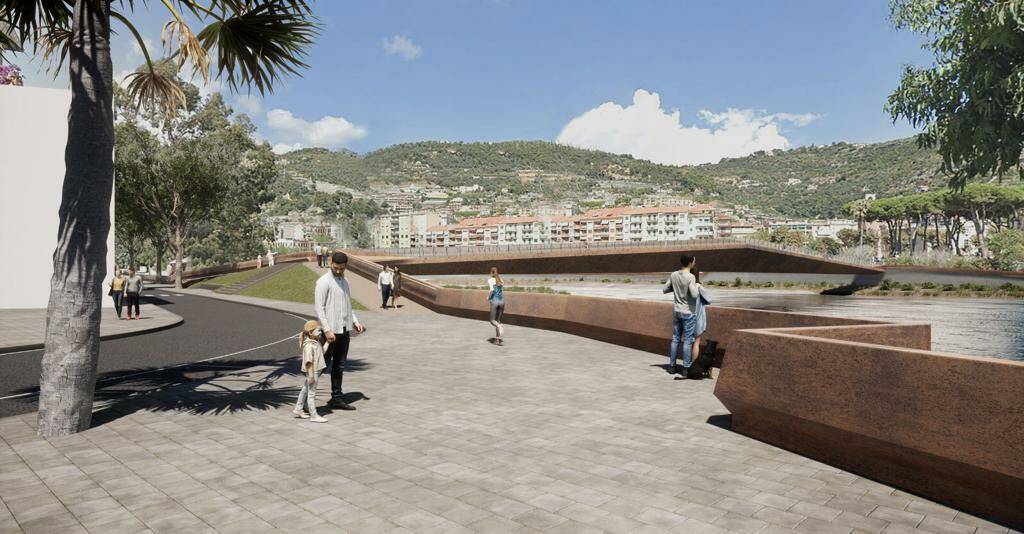 rendering passerella ventimiglia