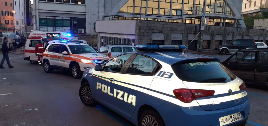 riviera24 - 118 soccorsi polizia piazza eroi sanremo