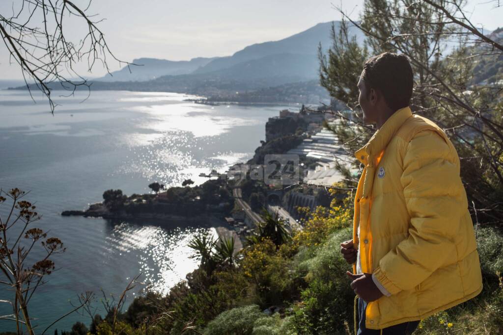 Ventimiglia migranti no border passo della morte grimaldi