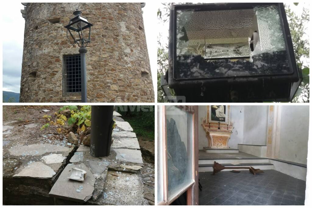 Imperia, raid vandalico a Torrazza: nel mirino i monumenti lungo il Cammino di Santiago