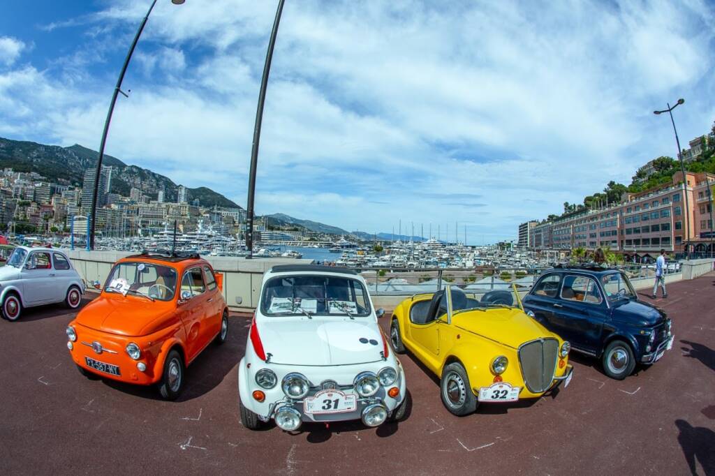  1° Monaco International Meeting delle storiche fiat 500