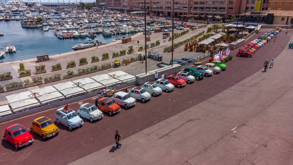  1° Monaco International Meeting delle storiche fiat 500