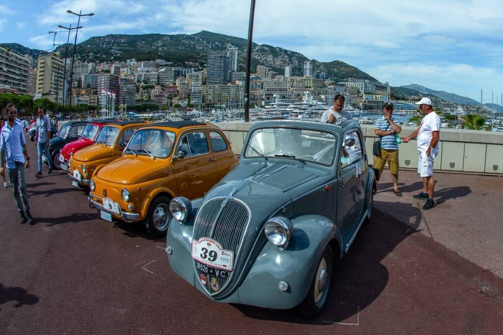  1° Monaco International Meeting delle storiche fiat 500