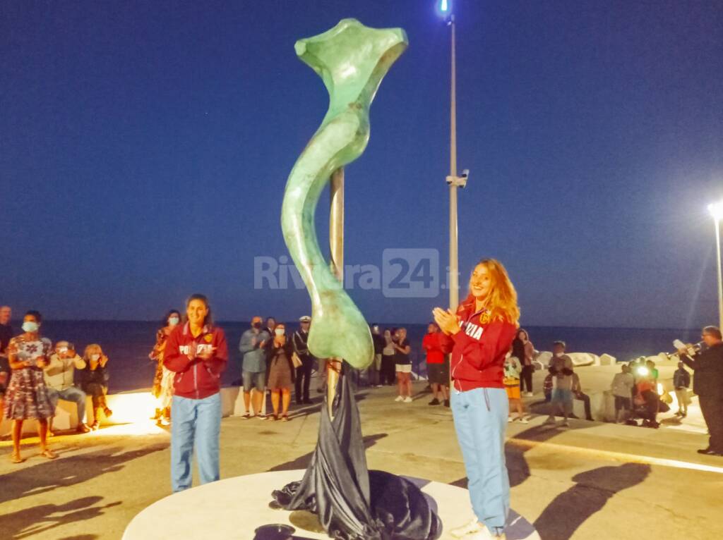 "Forma Sirena", l'inaugurazione a Imperia sul molo lungo di Oneglia