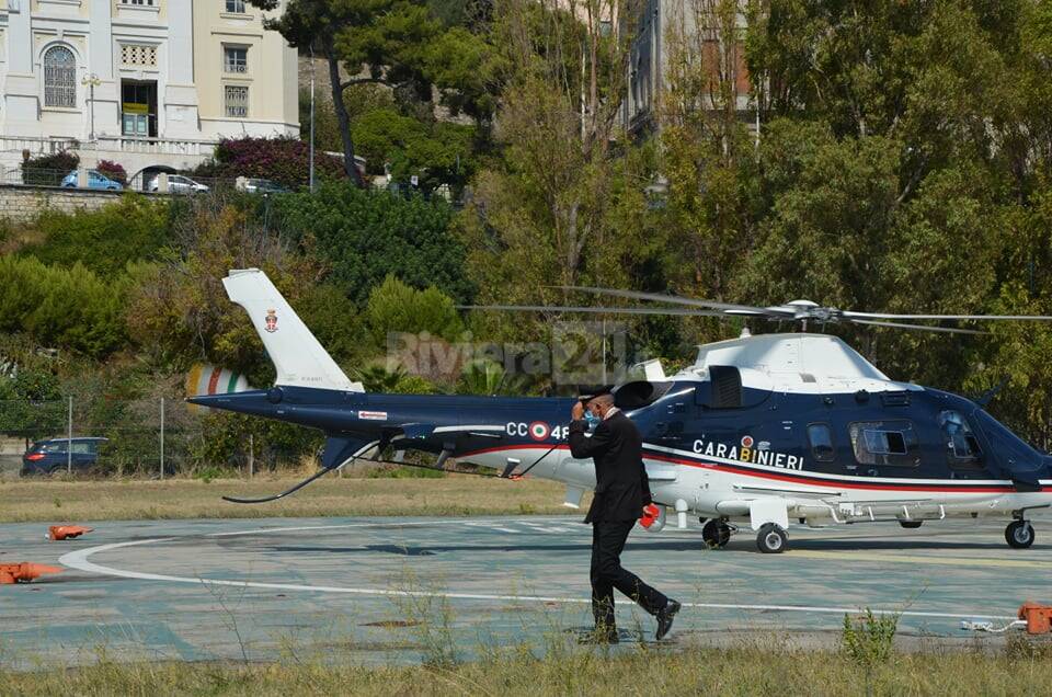 carabinieri elicottero imperia