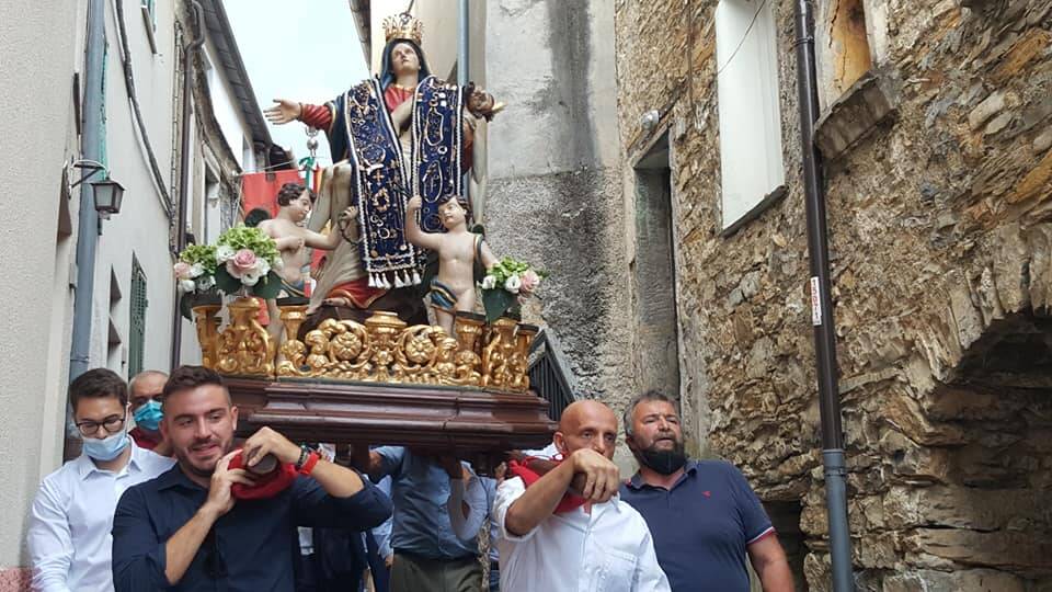 Festa in onore della Madonna Addolorata ad Aurigo