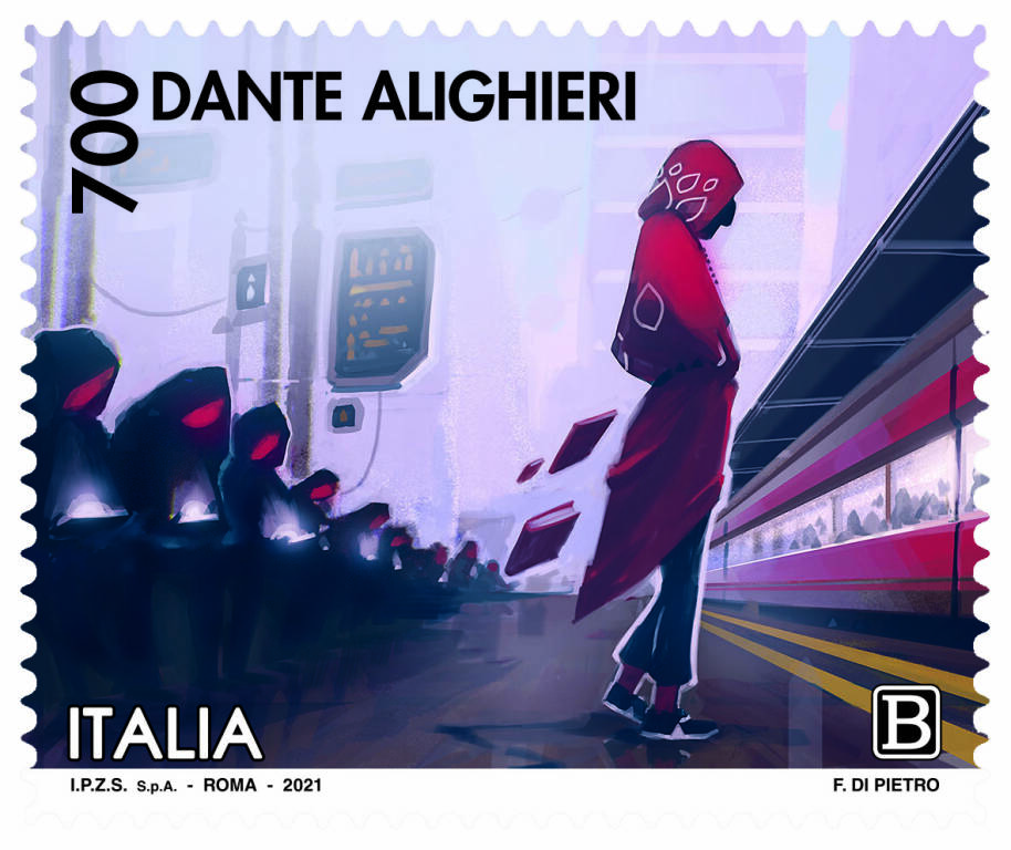 Francobolli commemorativi di Dante Alighieri