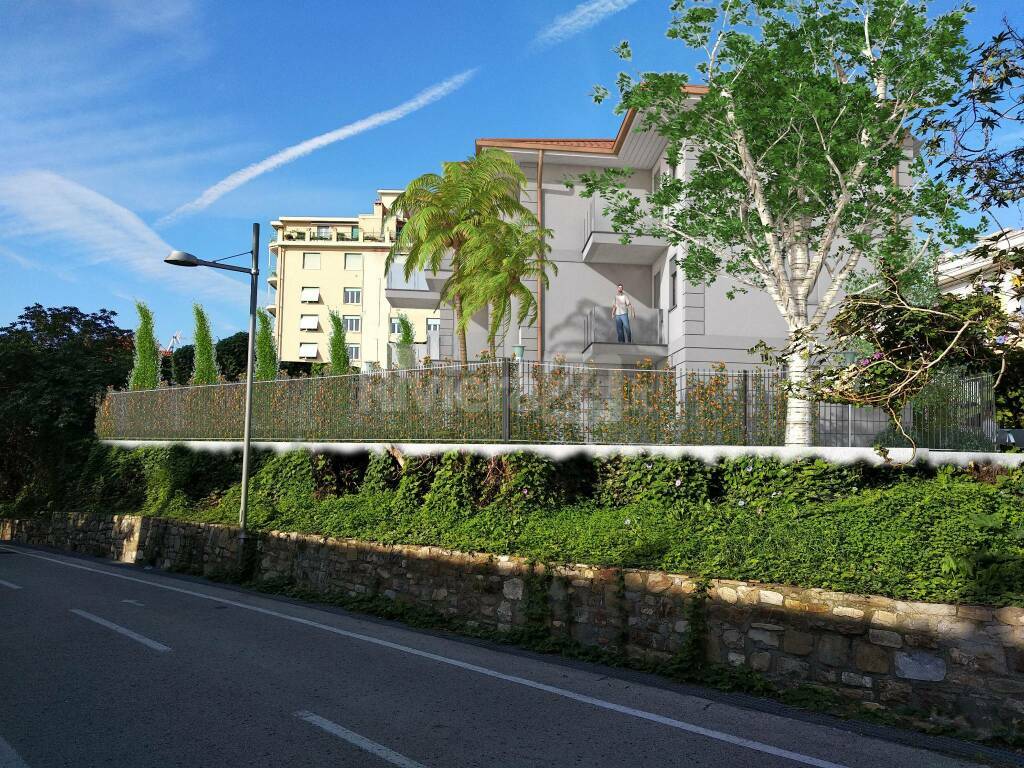 palazzina tre ponti sanremo rendering