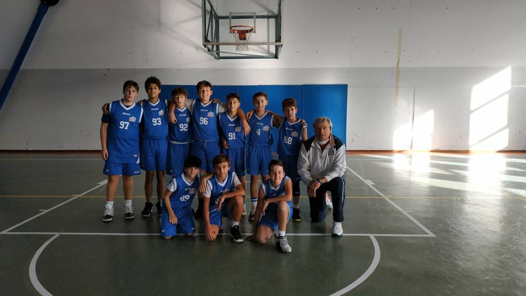  Under 13 del Sea Basket Sanremo