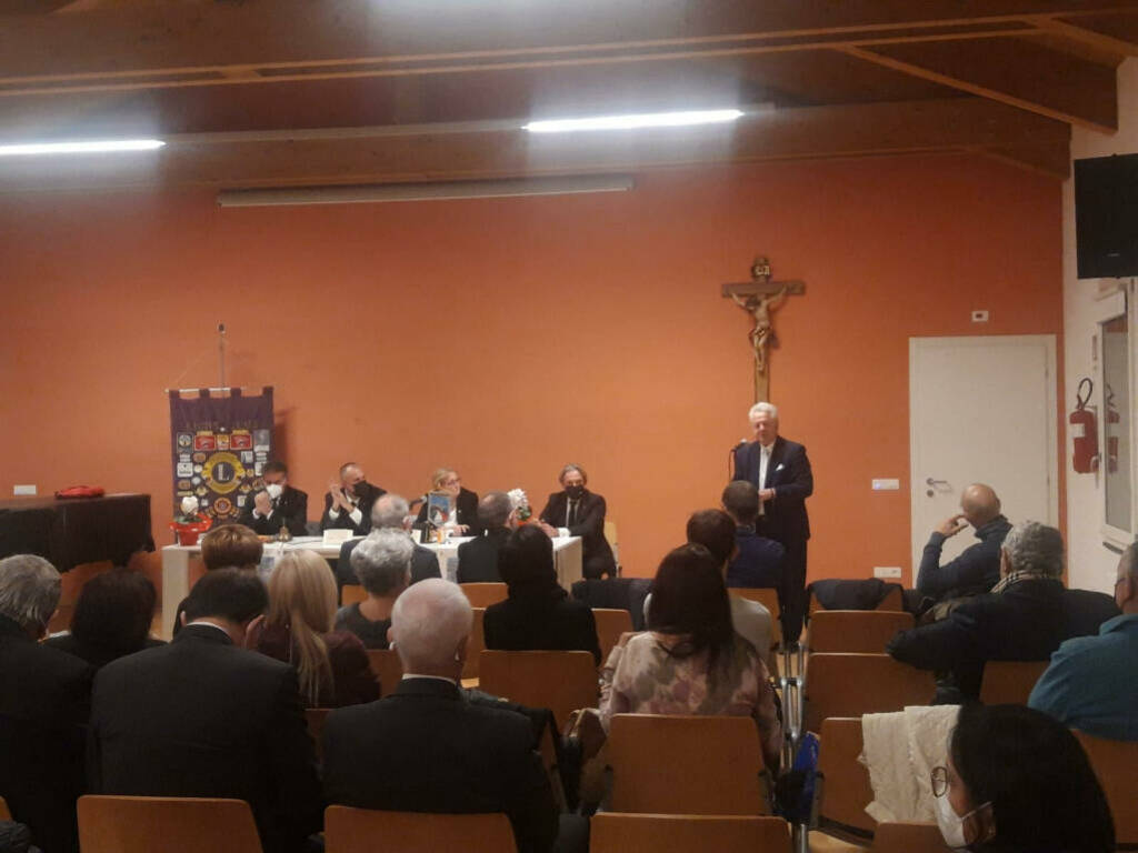Visita del governatore Pier Franco Marrandino al Lions Club Ventimiglia