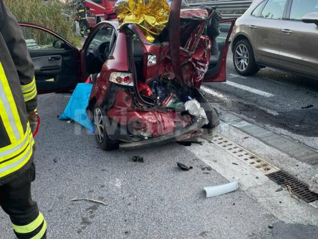 incidente cavalcavia roverino 