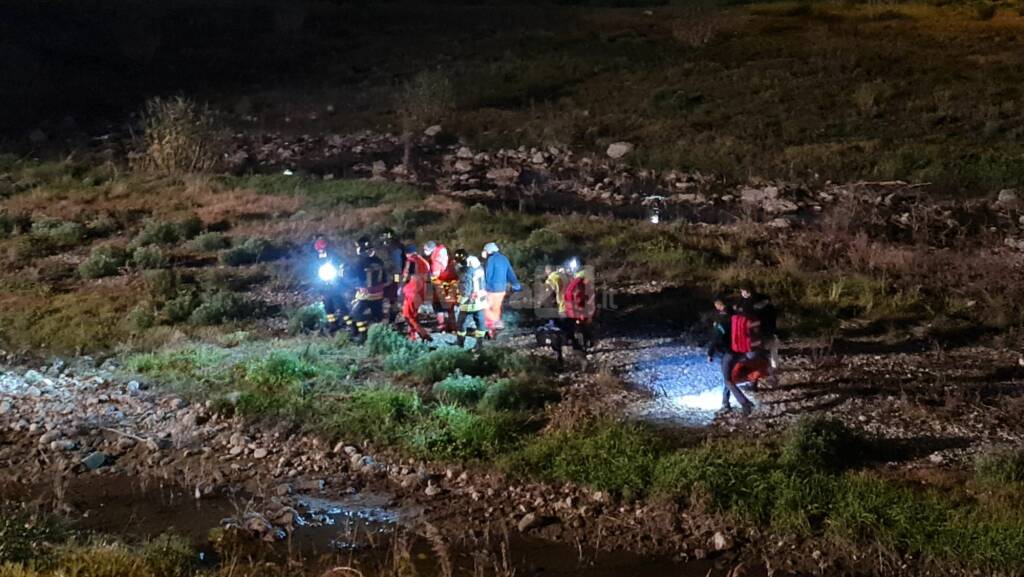 uomo precipitato fiume imperia