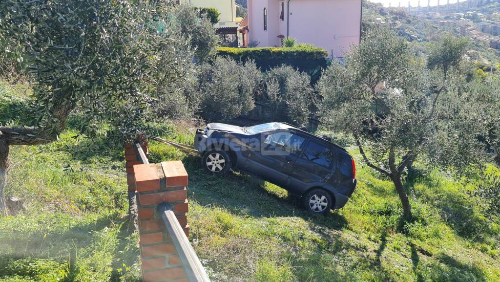 Incidente via Dolcedo Imperia 