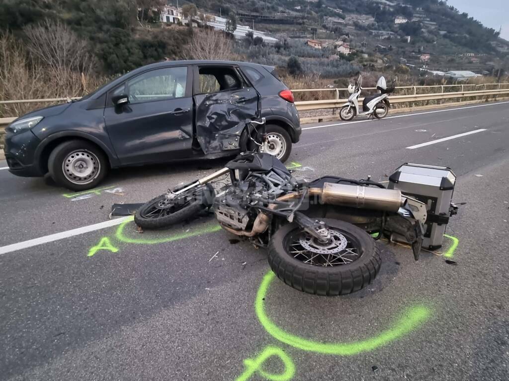 Incidente Taggia scooterista