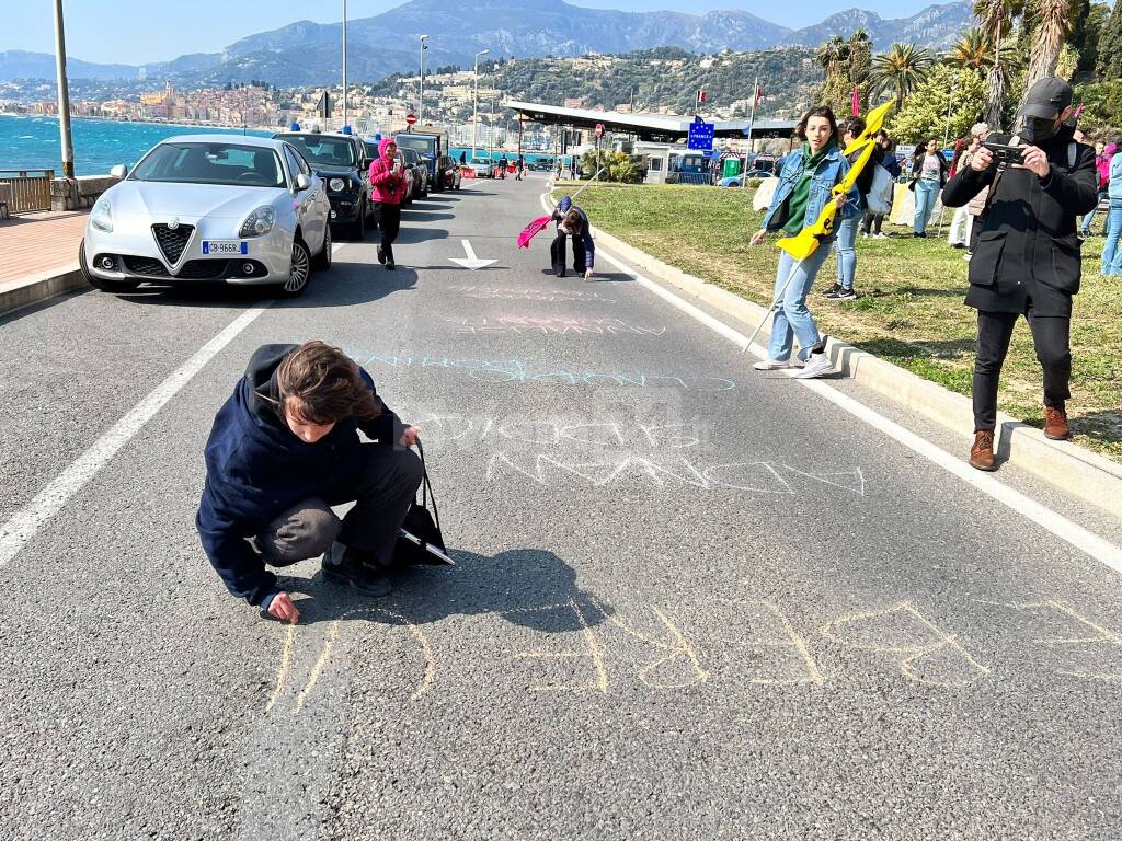 Manifestazione vittime mafie ventimiglia