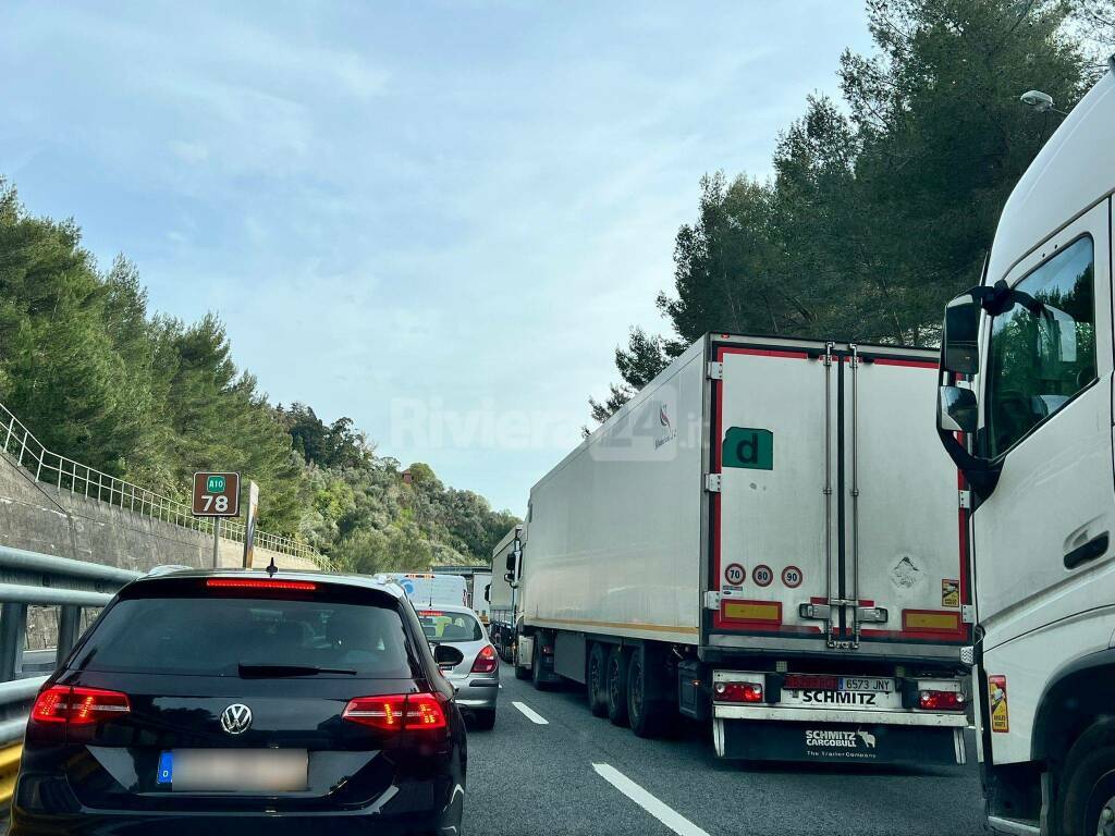 A10 Savona-Ventimiglia, iniziato il ripristino della galleria Vallon d’Arme