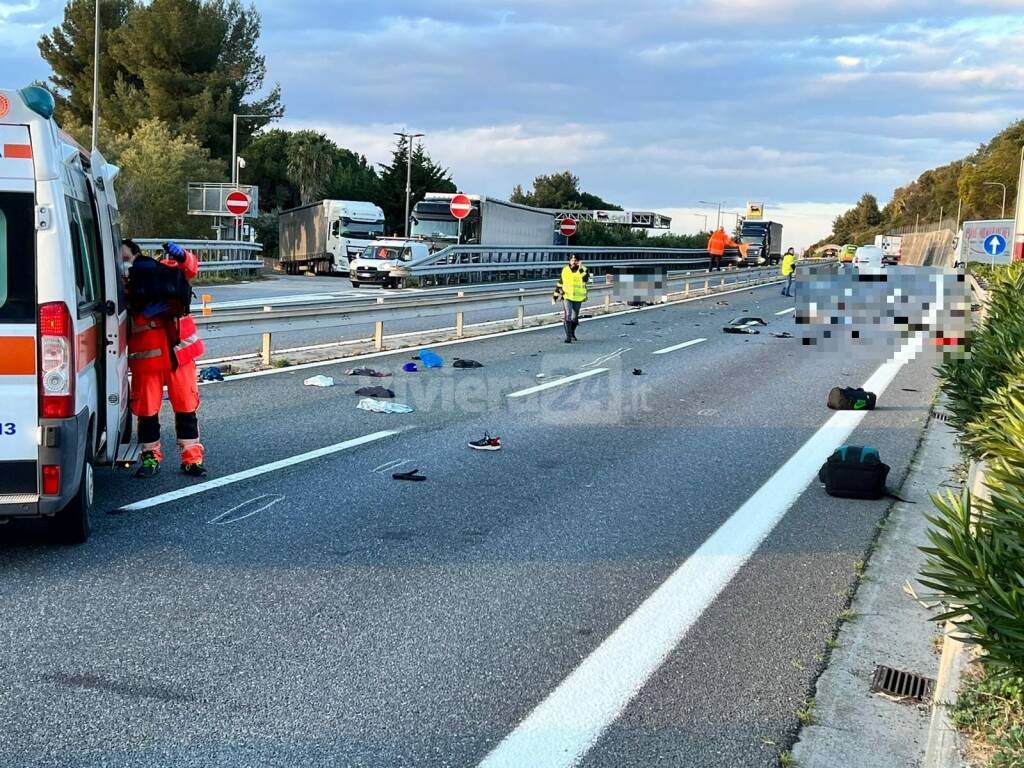 Mortale autostrada migranti