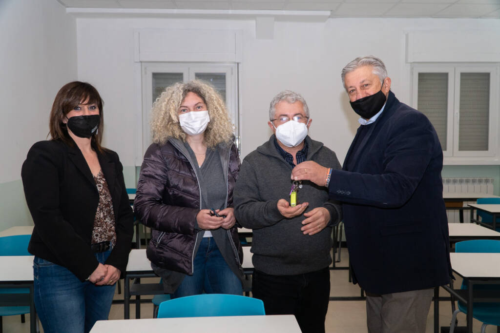 Taggia, sopralluogo alla scuola Pastonchi