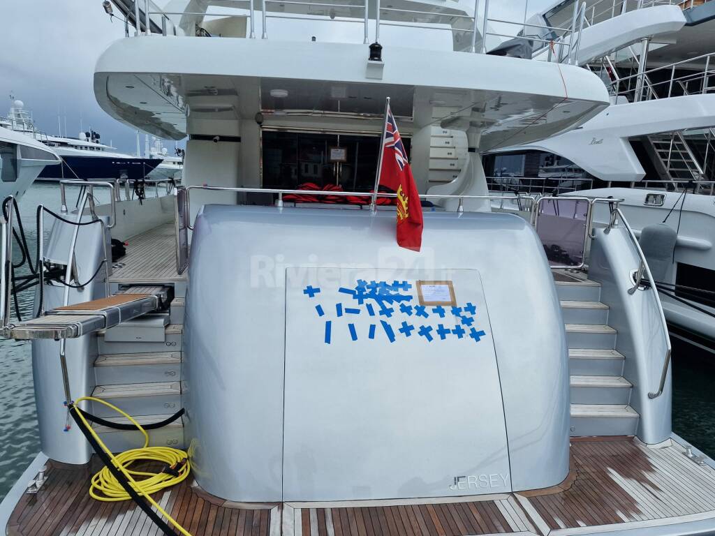 yacht sequestrato imperia dogane