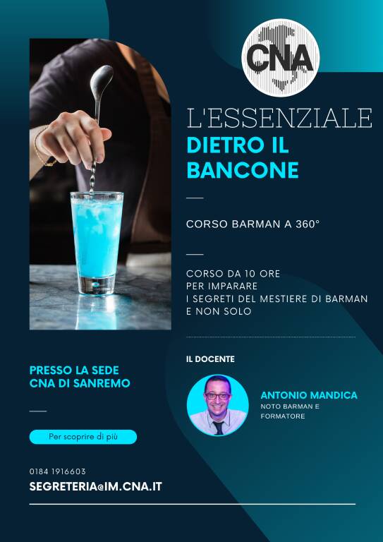 Corso barman CNA